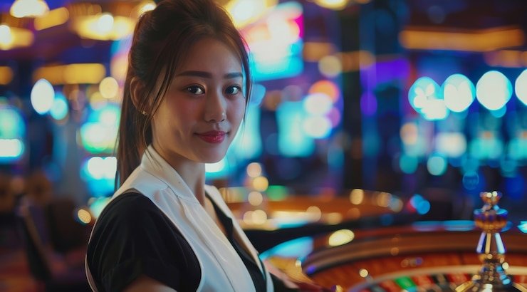 Antarmuka aplikasi selamat judi di layar Android menampilkan permainan slot dan turnamen harian